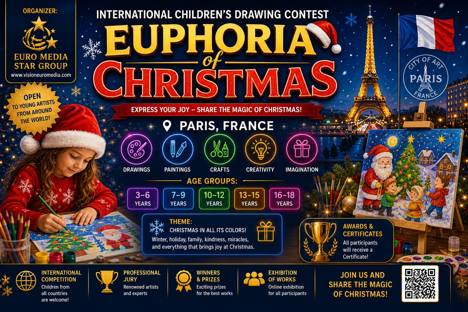 #международныеконкурсы International Children's Drawing Contest "Euphoria of Christmas", Международный конкурс Euphoria of Christmas, Online, #Paris, #euphoriaofchristmas #InternationalChildren'sDrawingContest #Christmas" #Международныйконкурс #SummerSplash, summer splash, конкурсы, фестивали, фестиваль для детей, конкурс рисунков, конкурс детских рисунков, педагогический конкурс, лучший учитель года, музыкальный конкурс, детские рисунки, рисунки детей, всё для детей, конкурс с призами, бесплатные конкурсы