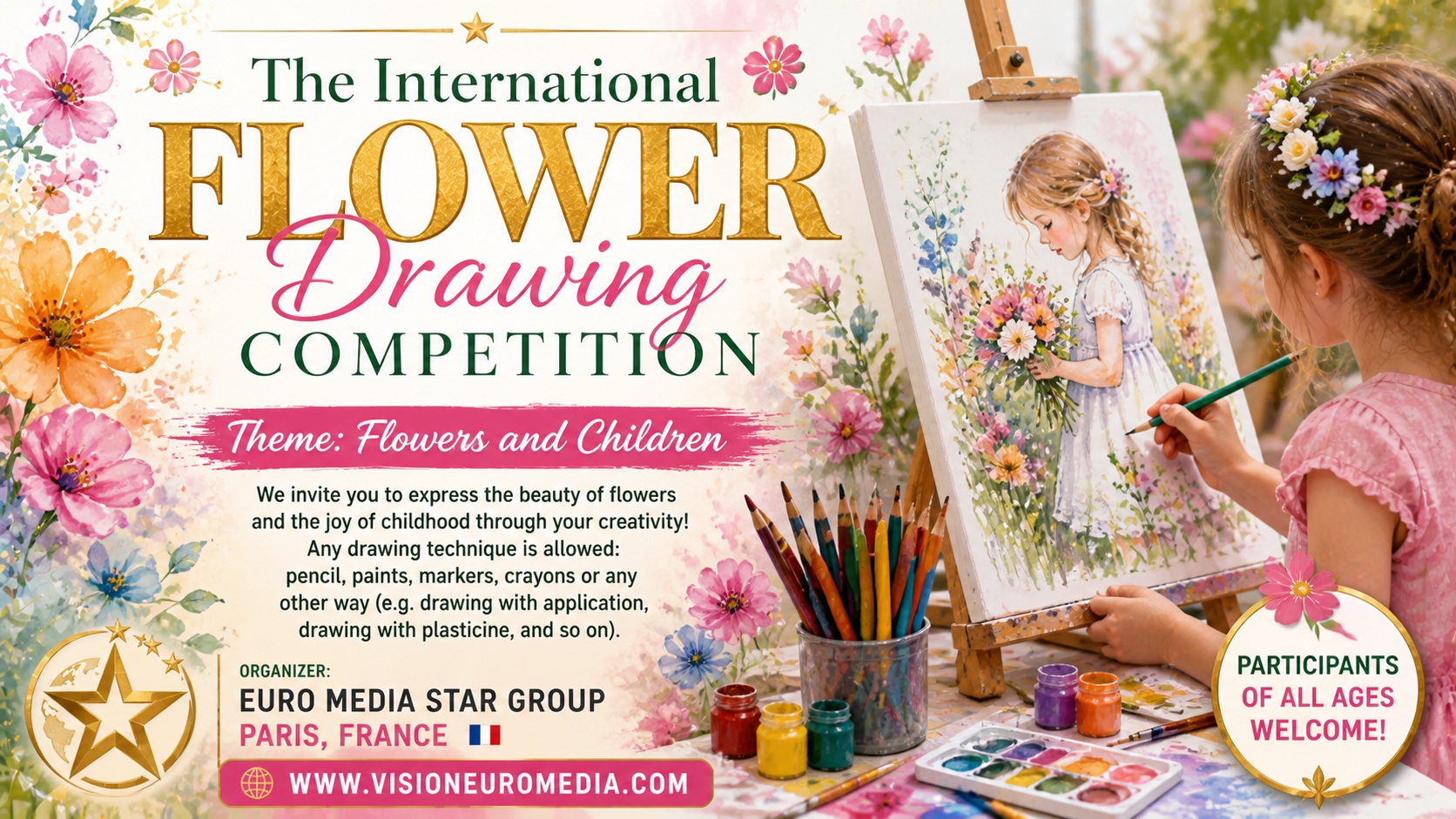 The International Flower Drawing Competition, Международный конкурс цветочного рисунка, конкурс детского рисунка, конкурс детских рисунков, дейский рисунок, конкурс рисунков, конкурс с призами, бесплатный конкурс, конкурсы бесплатные, гранты конкурса, медаль конкурса, престижный конкурс, конкурс для дошкольников, конкурс педагогов, конкурс учителей, Международный конкурс рисунков и картин на тему о животных, конкурс картин, конкурс искусства, художественный конкурс, галерея картин, выставка картин, International Children's Painting International Children's Painting Competition "Mille Couleurs", Международный конкурс детского рисунка "Тысяча красок", Париж, Франция, Paris, France, Международный конкурс детского рисунка в Париже, millecouleurs, официальные конкурсы в Европе. International competitions, international festivals, international Internet competitions, distance competitions, music competitions, music festivals, vocal competitions, dance competitions, choir competition. Интернет конкурсы по видео, фотографиям работ детей, студентов, педагогические конкурсы, Competition "Cockatoo", Международный конкурс детского рисунка о птицах "Cockatoo",  Zurich, Switzerland, Цюрих, Швейцария, International online art competition & painting contest "Clac", Международный онлайн конкурс искусства и конкурс живописи "Clac", Милан, Италия, Milan, Italy, International drawing competition for children, International Drawing Competition for Children "Children's Stories", Международный конкурс детского рисунка "Children's Stories", Брюссель, Бельгия, Brussels, Belgium, Children's stories, Children's stories, Children's stories, International drawing competition for children, Брюссель, Бельгия, Brussels, Belgium, International Children's Painting Competition, International online art competition & painting contest, Children, childrenshouse, International online art competition & painting contest, Международный конкурс, Международный конкурс детского рисунка, INTERNATIONAL ONLINE ART CONTEST "CHILDREN'S HOUSE", МЕЖДУНАРОДНЫЙ ОНЛАЙН-АРТ-КОНКУРС "ДЕТСКИЙ ДОМ", Oslo, Norway, Осло, Норвегия, Детский Дом, children's House, Children's House, Children's House, Вена, Австрия, Хельсинки, Финляндия, Цюрих, Швейцария, Женева, Швейцария, Гамбург, Германия, Франкфурт, Германия, Мюнхен, Германия, Люксембург, Монако, Брюссель, Бельгия, Милан, Италия, Рим, Италия, Vienna, Austria, Helsinki, Finland, Zurich, Switzerland, Geneva, Switzerland, Hamburg, Germany, Frankfurt, Germany, Munich, Germany, Luxembourg, Monaco, Brussels, Belgium, Milan, Italy, Rome, Italy, International Competition "Summer Splash", Международный конкурс "Summer Splash", International Competition, Summer Splash, Международный конкурс, Summer Splash #InternationalCompetition #SummerSplash #Международныйконкурс #SummerSplash, summer splash, конкурсы, фестивали, фестиваль для детей, конкурс рисунков, конкурс детских рисунков, педагогический конкурс, лучший учитель года, музыкальный конкурс, детские рисунки, рисунки детей, всё для детей, конкурс с призами, бесплатные конкурсы 